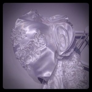 Vintage Oleg Cassini Designer Wedding Dress